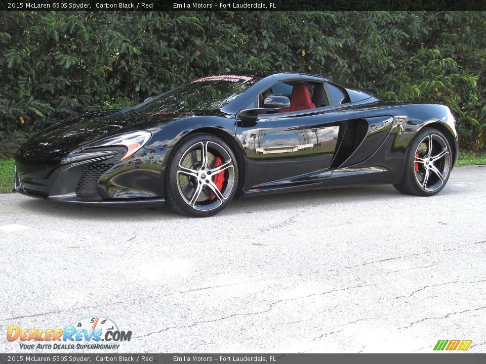 Carbon Black 2015 McLaren 650S Spyder Photo #10