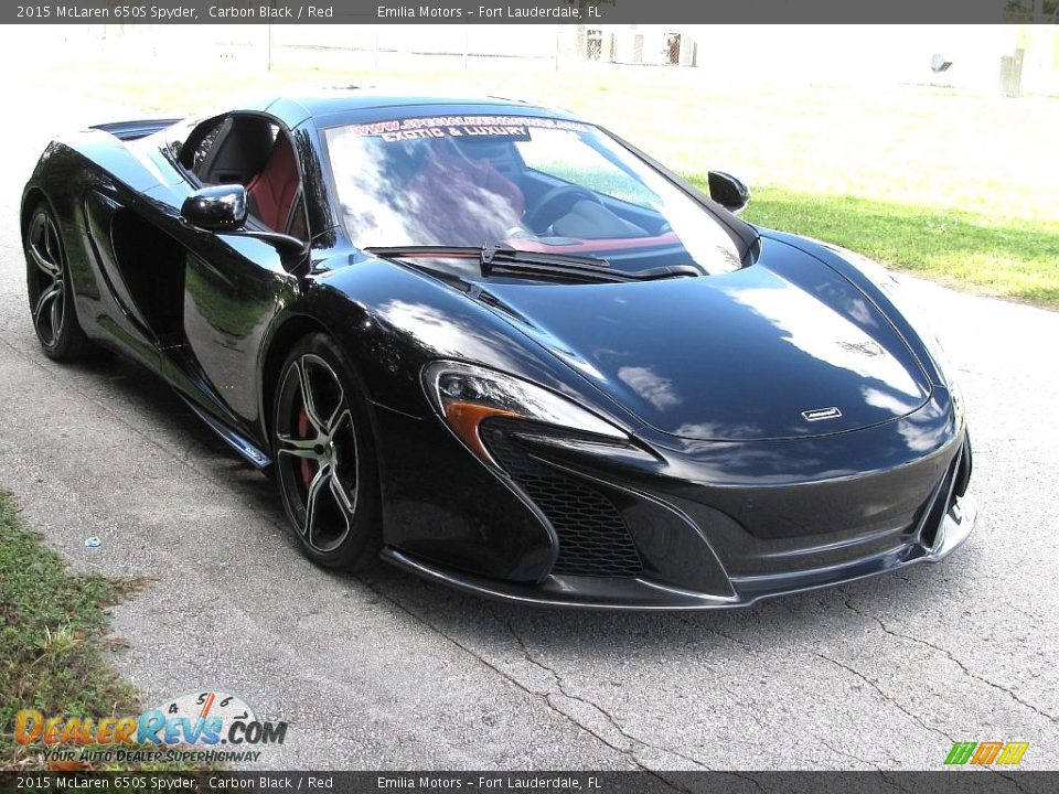 Front 3/4 View of 2015 McLaren 650S Spyder Photo #16