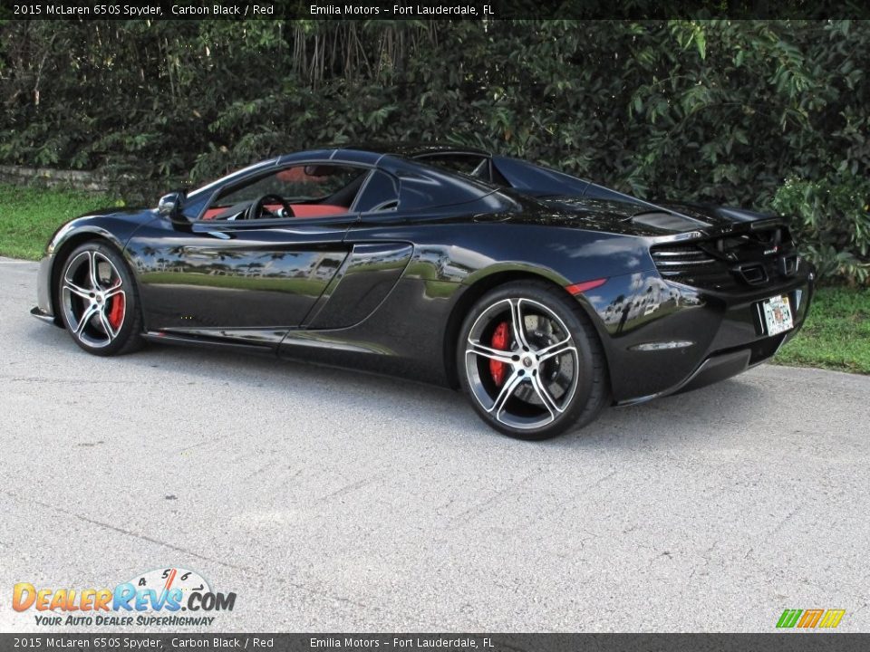 Carbon Black 2015 McLaren 650S Spyder Photo #24