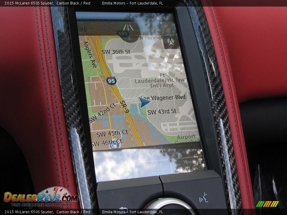 Navigation of 2015 McLaren 650S Spyder Photo #28