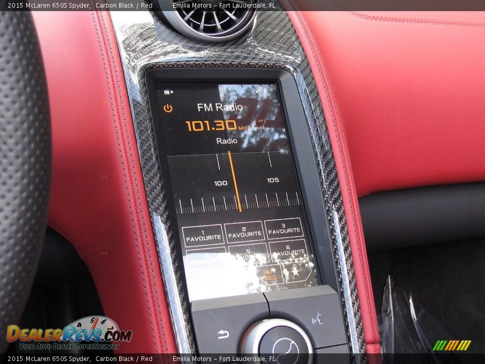 Controls of 2015 McLaren 650S Spyder Photo #29