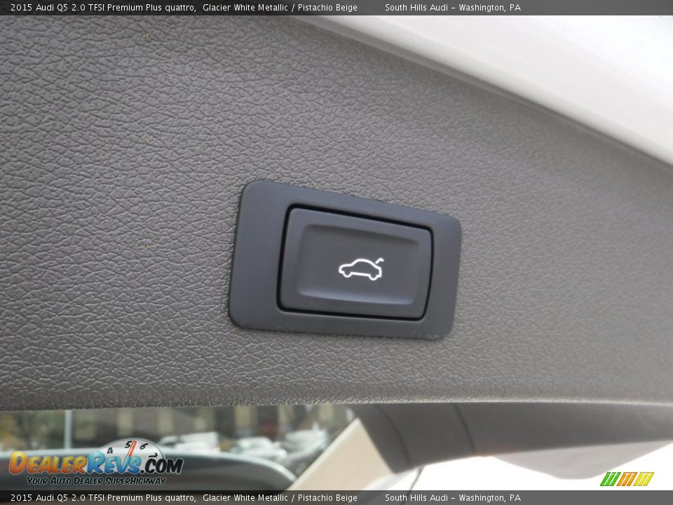2015 Audi Q5 2.0 TFSI Premium Plus quattro Glacier White Metallic / Pistachio Beige Photo #34