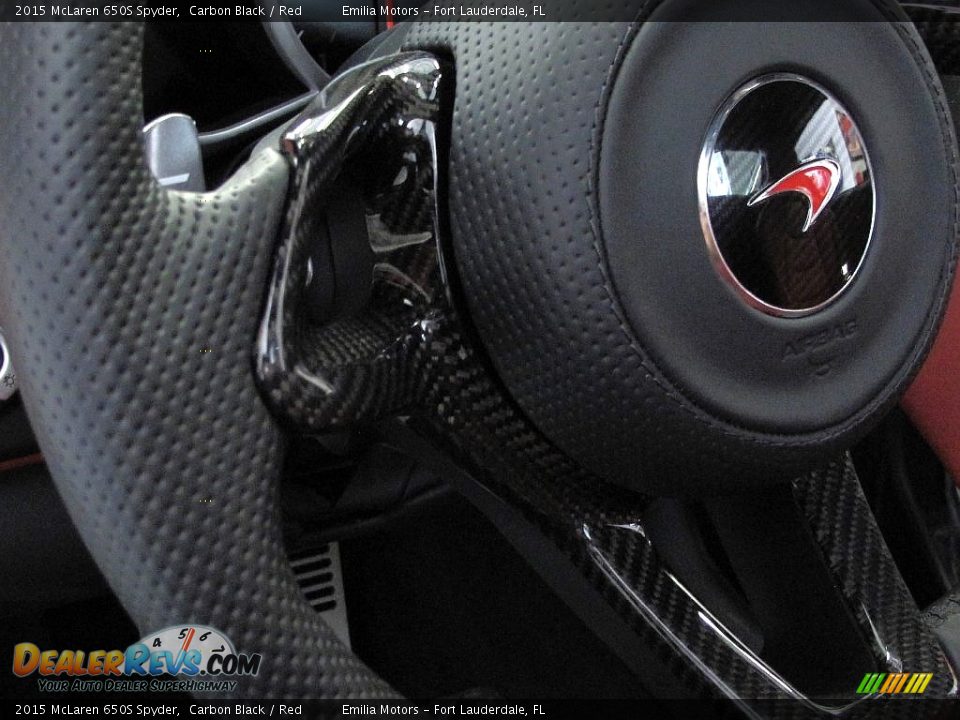 2015 McLaren 650S Spyder Steering Wheel Photo #38