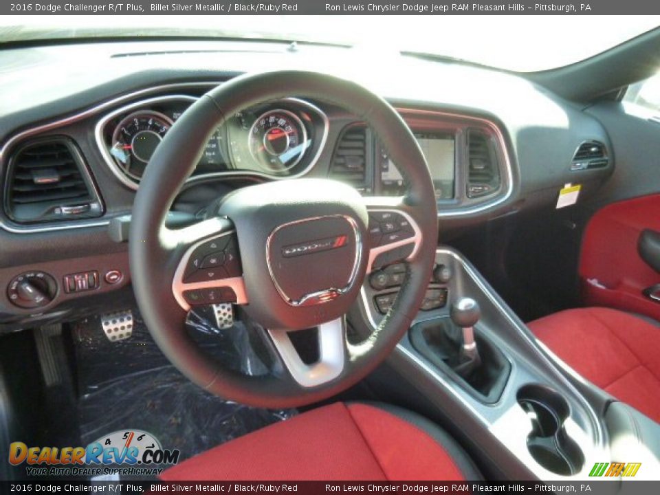 Dashboard of 2016 Dodge Challenger R/T Plus Photo #11