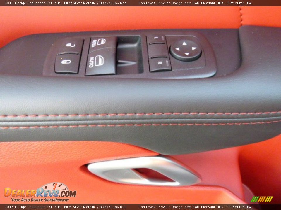 Controls of 2016 Dodge Challenger R/T Plus Photo #12