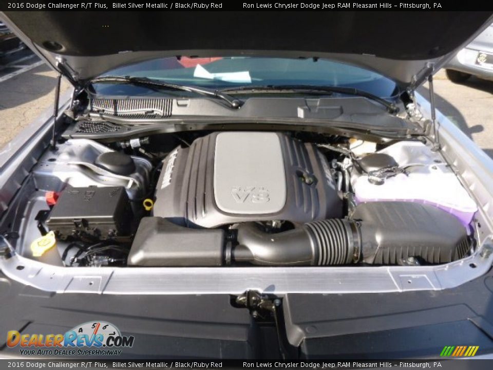 2016 Dodge Challenger R/T Plus 5.7 Liter HEMI OHV 16-Valve VVT V8 Engine Photo #20