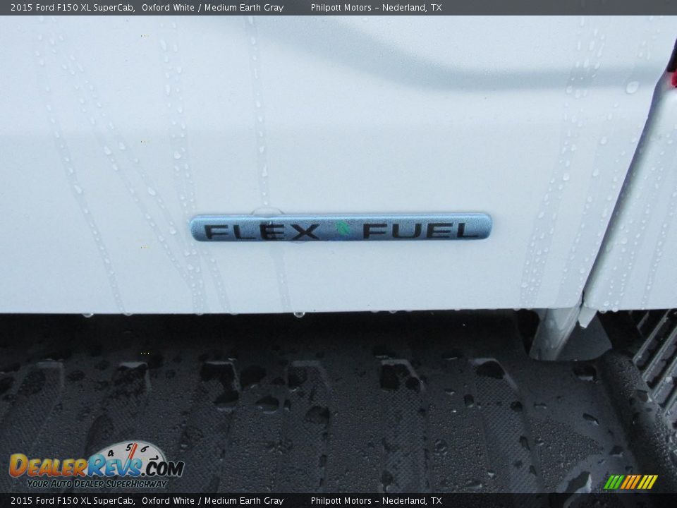 2015 Ford F150 XL SuperCab Oxford White / Medium Earth Gray Photo #14