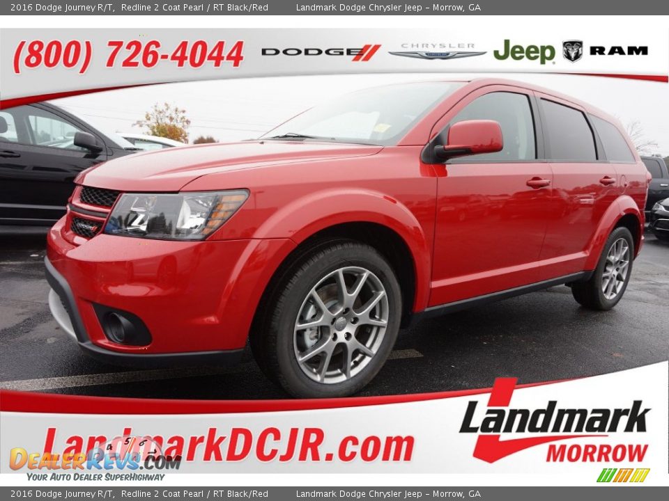 2016 Dodge Journey R/T Redline 2 Coat Pearl / RT Black/Red Photo #1