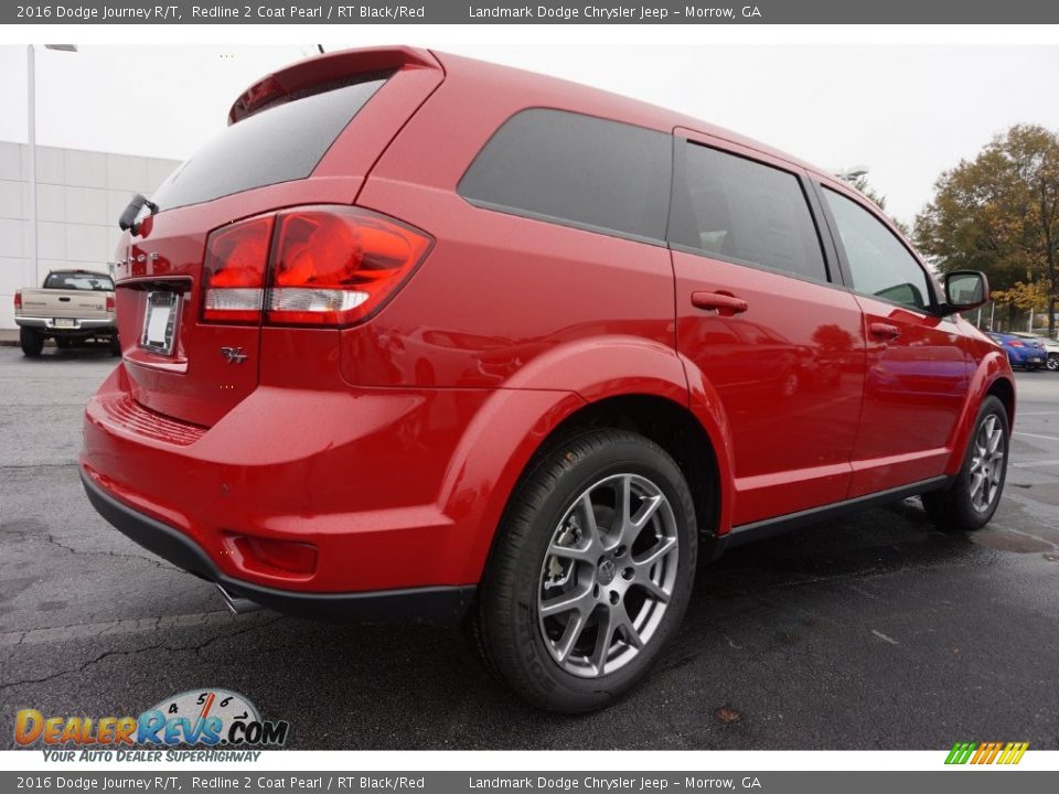 2016 Dodge Journey R/T Redline 2 Coat Pearl / RT Black/Red Photo #3