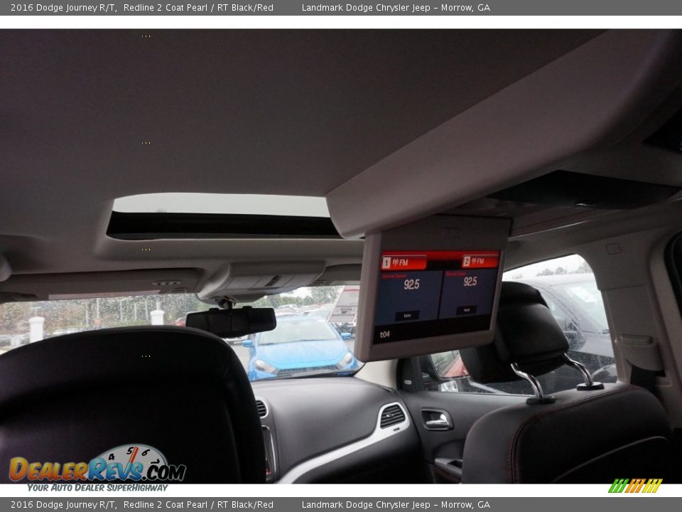 2016 Dodge Journey R/T Redline 2 Coat Pearl / RT Black/Red Photo #8