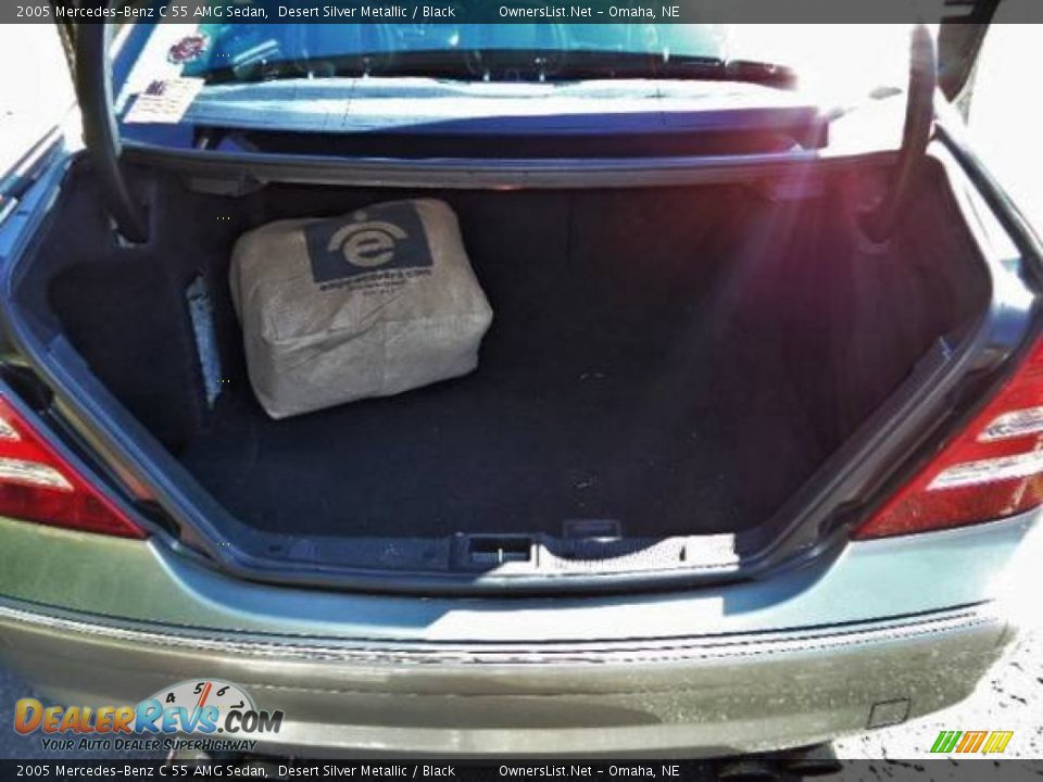 2005 Mercedes-Benz C 55 AMG Sedan Desert Silver Metallic / Black Photo #13
