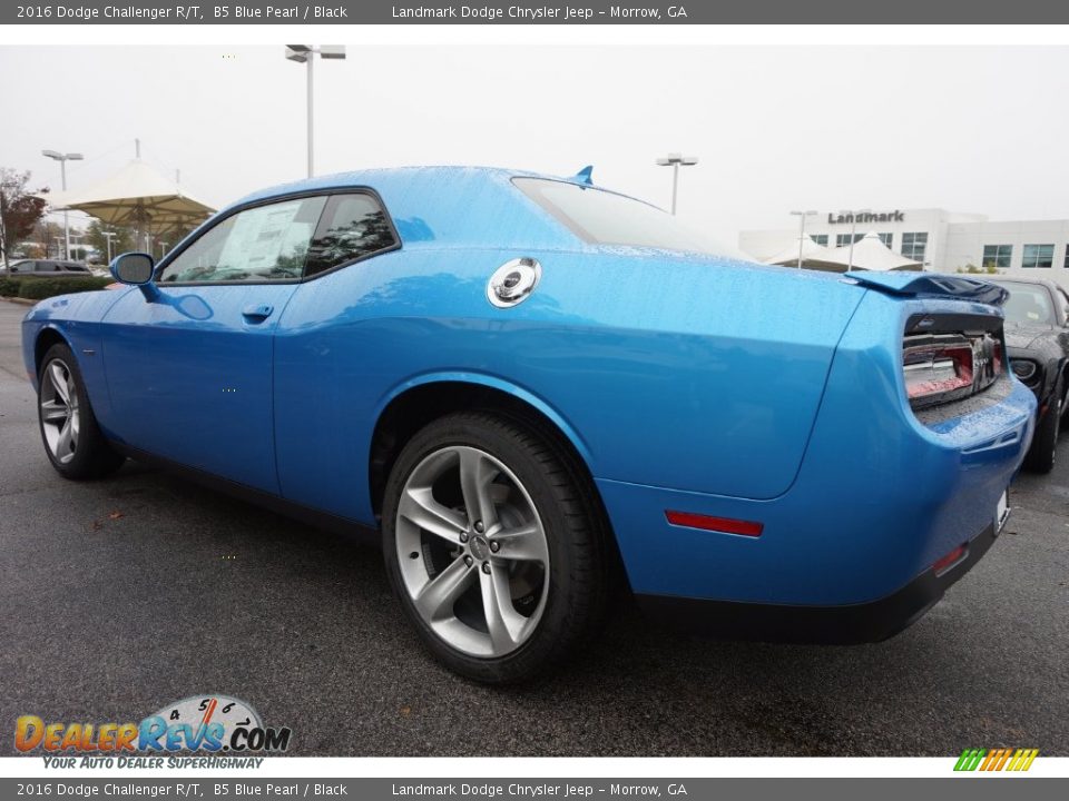 2016 Dodge Challenger R/T B5 Blue Pearl / Black Photo #2