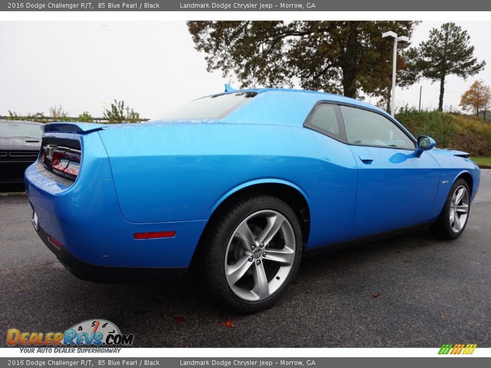 2016 Dodge Challenger R/T B5 Blue Pearl / Black Photo #3