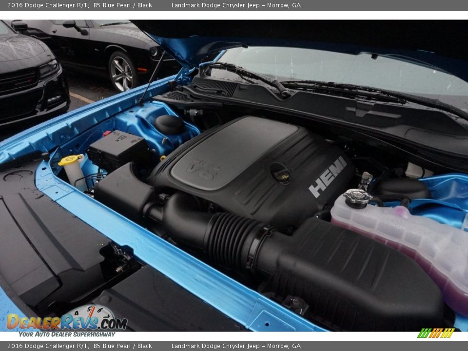 2016 Dodge Challenger R/T 5.7 Liter HEMI OHV 16-Valve VVT V8 Engine Photo #9