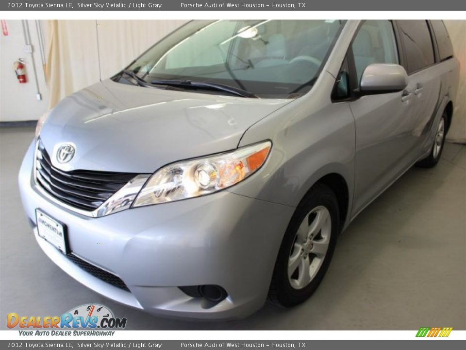 2012 Toyota Sienna LE Silver Sky Metallic / Light Gray Photo #3
