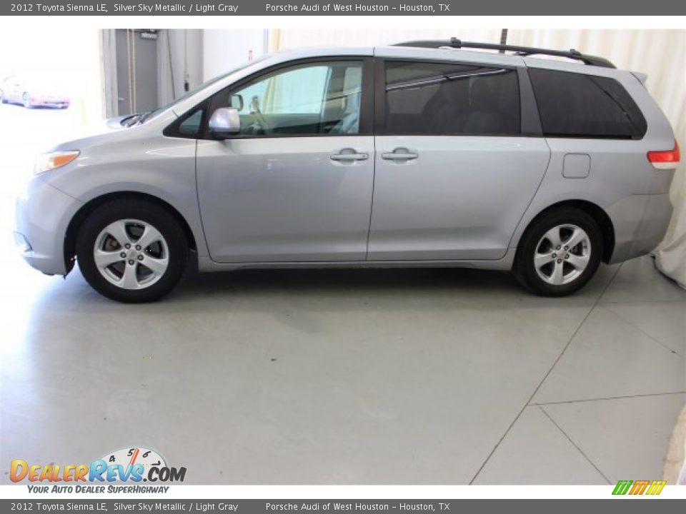 2012 Toyota Sienna LE Silver Sky Metallic / Light Gray Photo #6