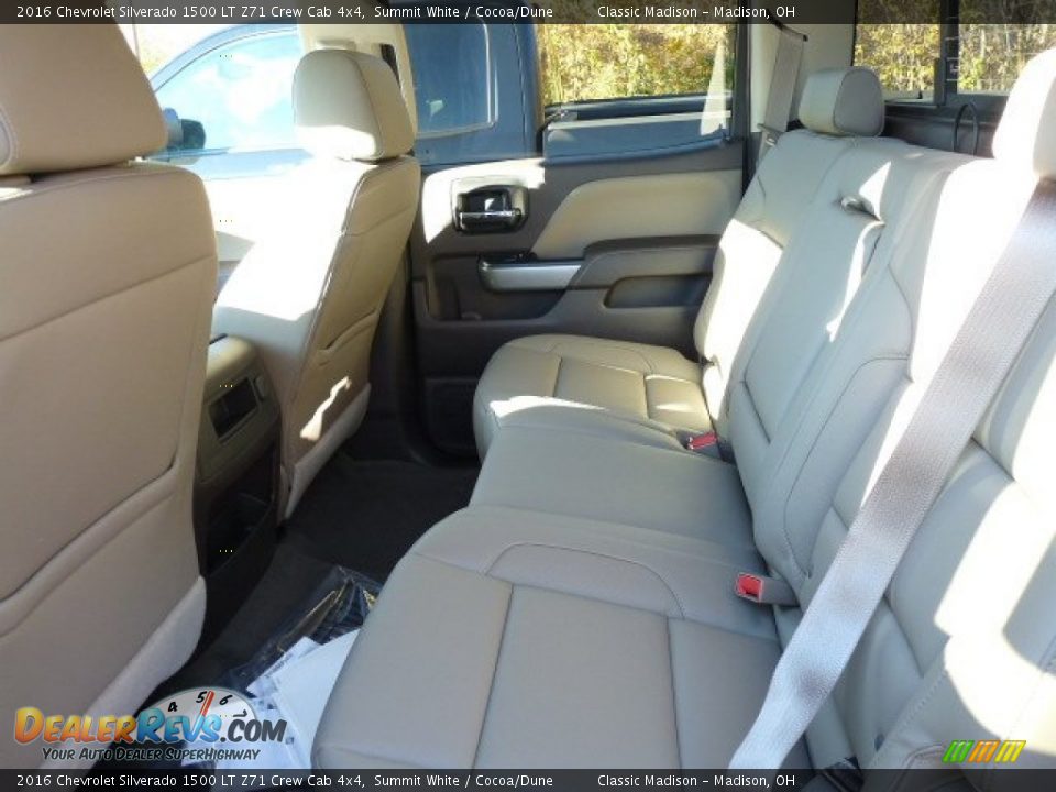 2016 Chevrolet Silverado 1500 LT Z71 Crew Cab 4x4 Summit White / Cocoa/Dune Photo #7