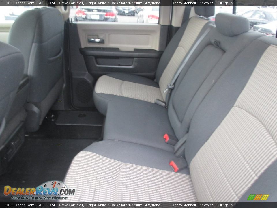 2012 Dodge Ram 2500 HD SLT Crew Cab 4x4 Bright White / Dark Slate/Medium Graystone Photo #9