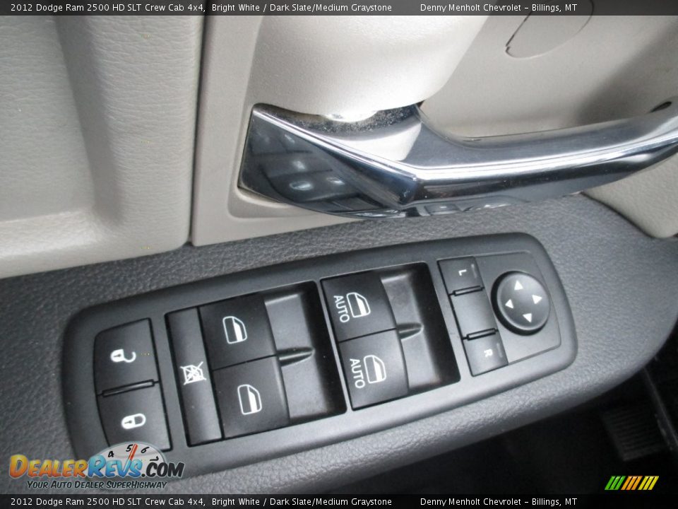 2012 Dodge Ram 2500 HD SLT Crew Cab 4x4 Bright White / Dark Slate/Medium Graystone Photo #16