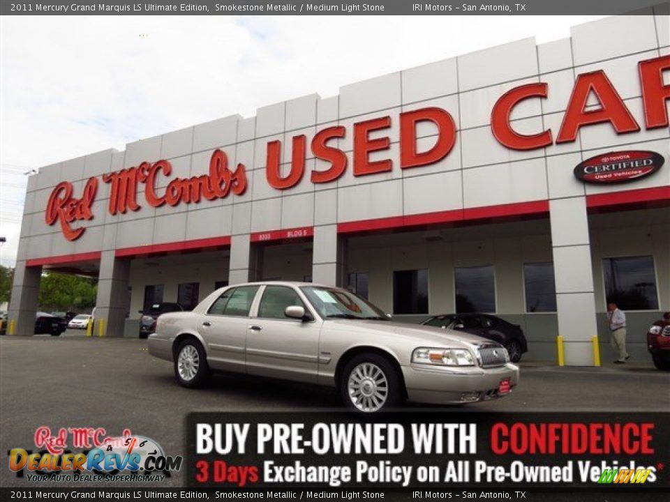 2011 Mercury Grand Marquis LS Ultimate Edition Smokestone Metallic / Medium Light Stone Photo #1