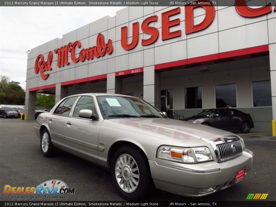 2011 Mercury Grand Marquis LS Ultimate Edition Smokestone Metallic / Medium Light Stone Photo #2