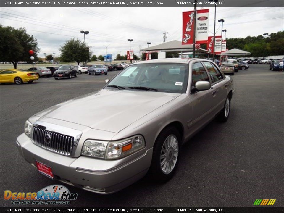 2011 Mercury Grand Marquis LS Ultimate Edition Smokestone Metallic / Medium Light Stone Photo #4