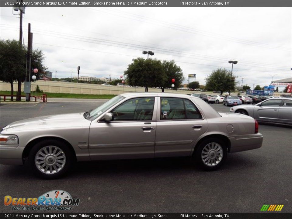 2011 Mercury Grand Marquis LS Ultimate Edition Smokestone Metallic / Medium Light Stone Photo #5