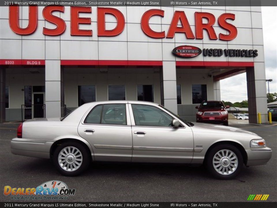 2011 Mercury Grand Marquis LS Ultimate Edition Smokestone Metallic / Medium Light Stone Photo #9