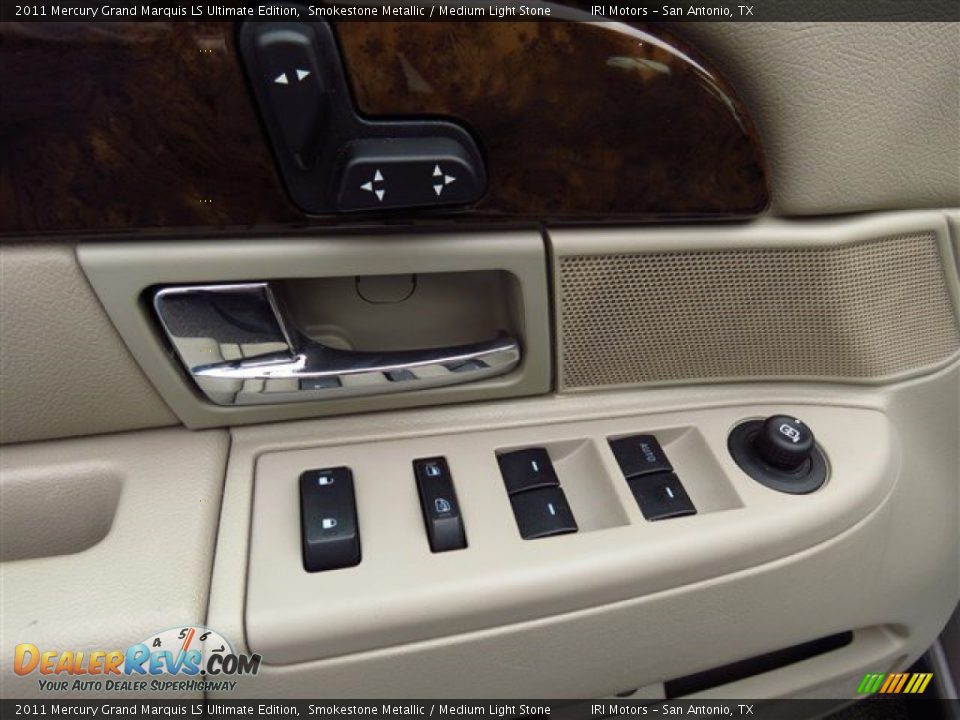 2011 Mercury Grand Marquis LS Ultimate Edition Smokestone Metallic / Medium Light Stone Photo #12
