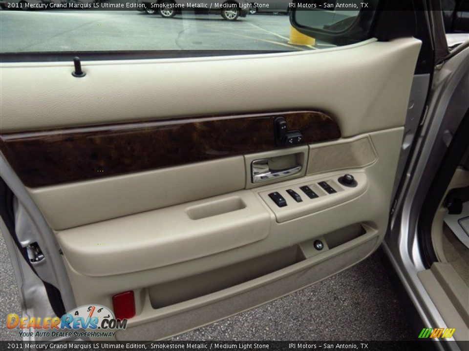 2011 Mercury Grand Marquis LS Ultimate Edition Smokestone Metallic / Medium Light Stone Photo #13