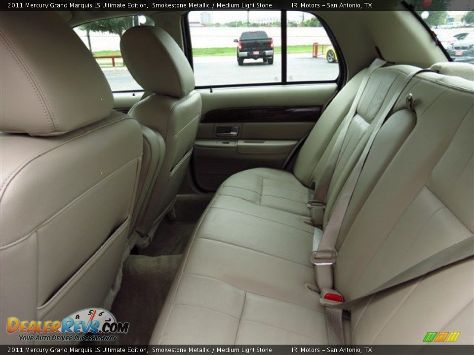 2011 Mercury Grand Marquis LS Ultimate Edition Smokestone Metallic / Medium Light Stone Photo #15