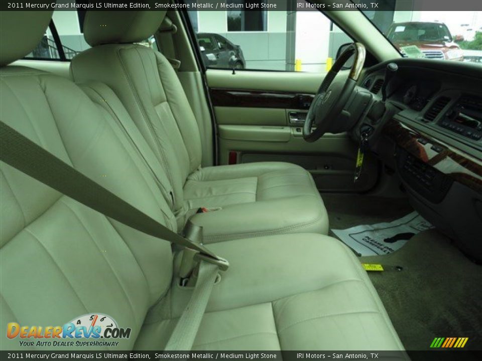 2011 Mercury Grand Marquis LS Ultimate Edition Smokestone Metallic / Medium Light Stone Photo #16