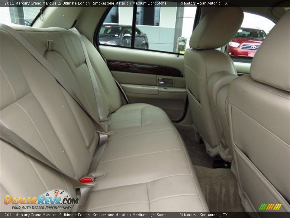 2011 Mercury Grand Marquis LS Ultimate Edition Smokestone Metallic / Medium Light Stone Photo #17