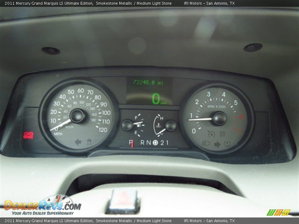 2011 Mercury Grand Marquis LS Ultimate Edition Smokestone Metallic / Medium Light Stone Photo #20