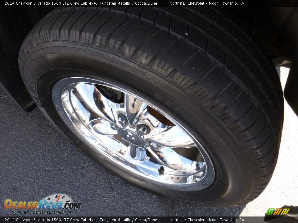 2014 Chevrolet Silverado 1500 LTZ Crew Cab 4x4 Tungsten Metallic / Cocoa/Dune Photo #9