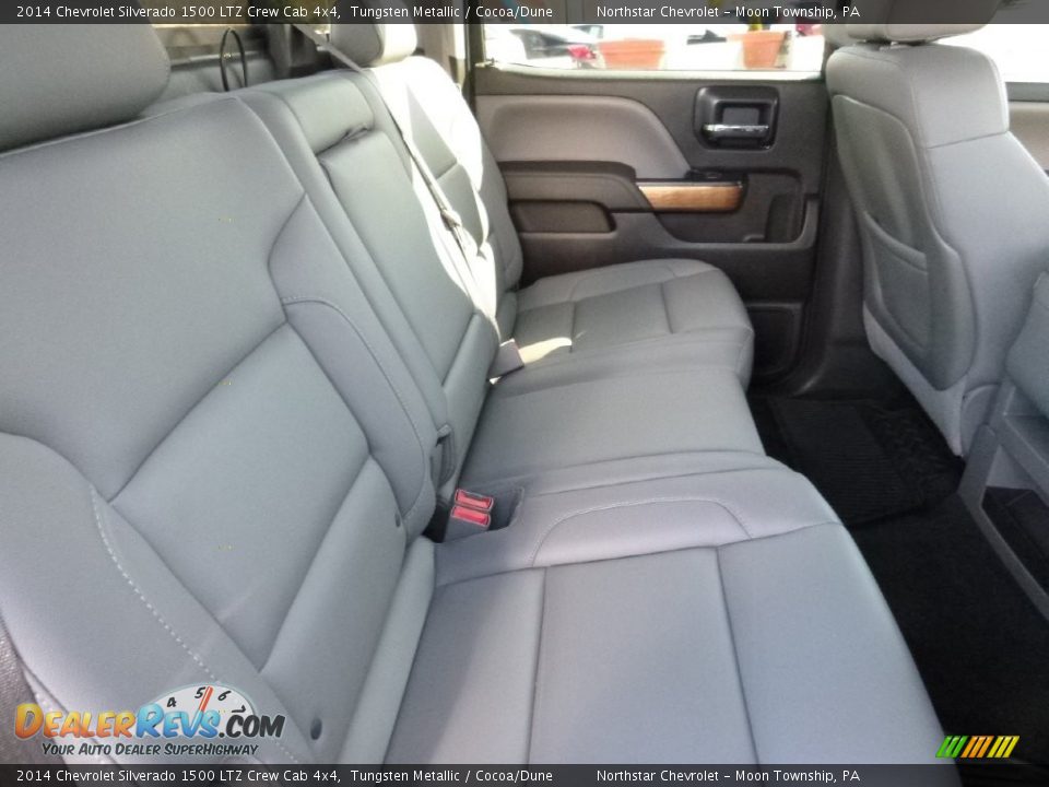 2014 Chevrolet Silverado 1500 LTZ Crew Cab 4x4 Tungsten Metallic / Cocoa/Dune Photo #12