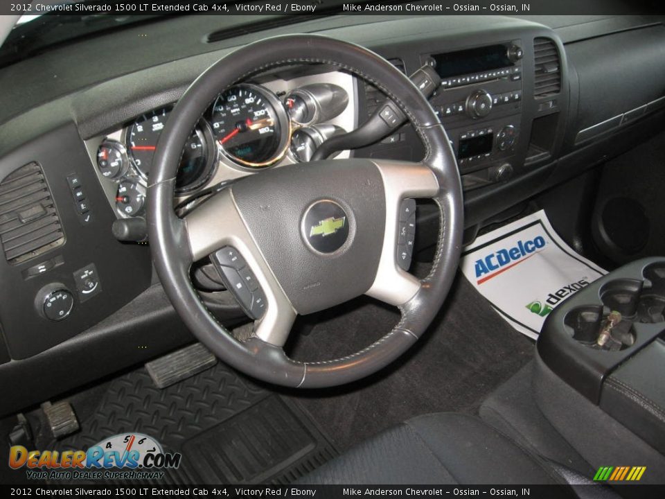 2012 Chevrolet Silverado 1500 LT Extended Cab 4x4 Victory Red / Ebony Photo #6