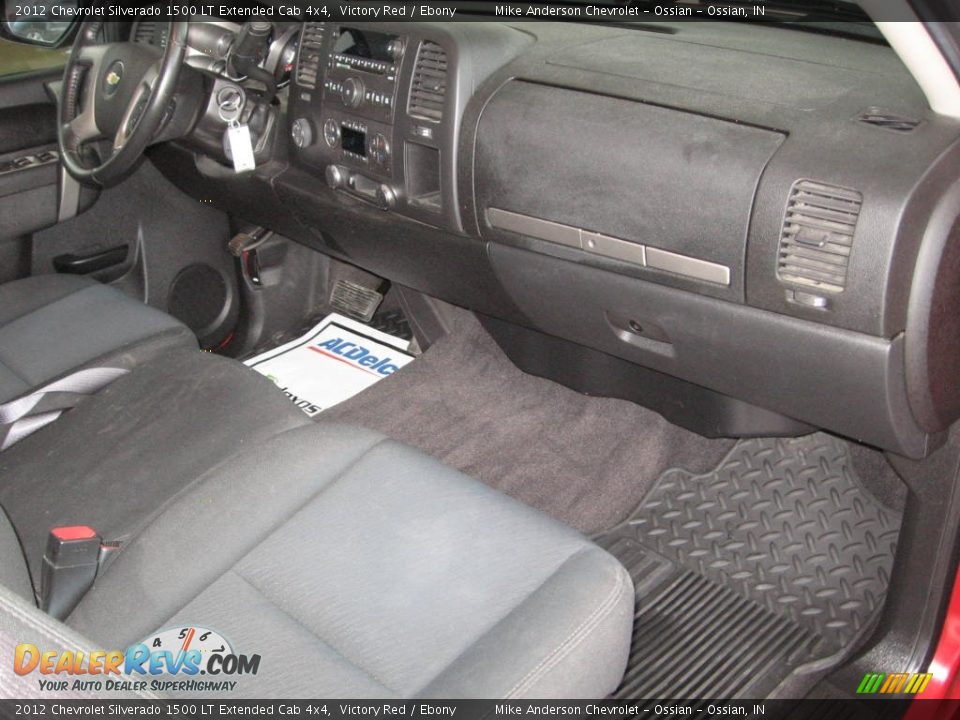 2012 Chevrolet Silverado 1500 LT Extended Cab 4x4 Victory Red / Ebony Photo #12