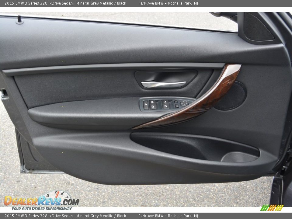 2015 BMW 3 Series 328i xDrive Sedan Mineral Grey Metallic / Black Photo #8