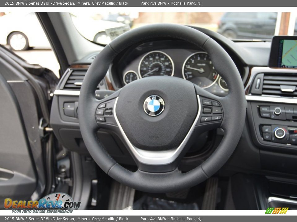 2015 BMW 3 Series 328i xDrive Sedan Mineral Grey Metallic / Black Photo #18