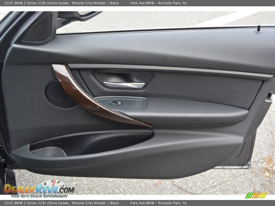 2015 BMW 3 Series 328i xDrive Sedan Mineral Grey Metallic / Black Photo #26