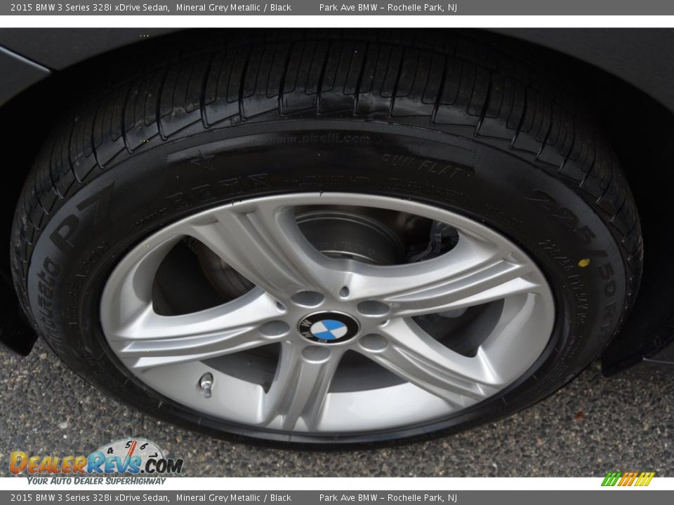 2015 BMW 3 Series 328i xDrive Sedan Mineral Grey Metallic / Black Photo #33