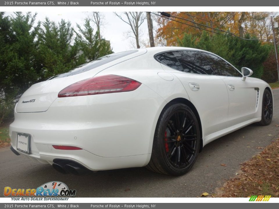 2015 Porsche Panamera GTS White / Black Photo #6