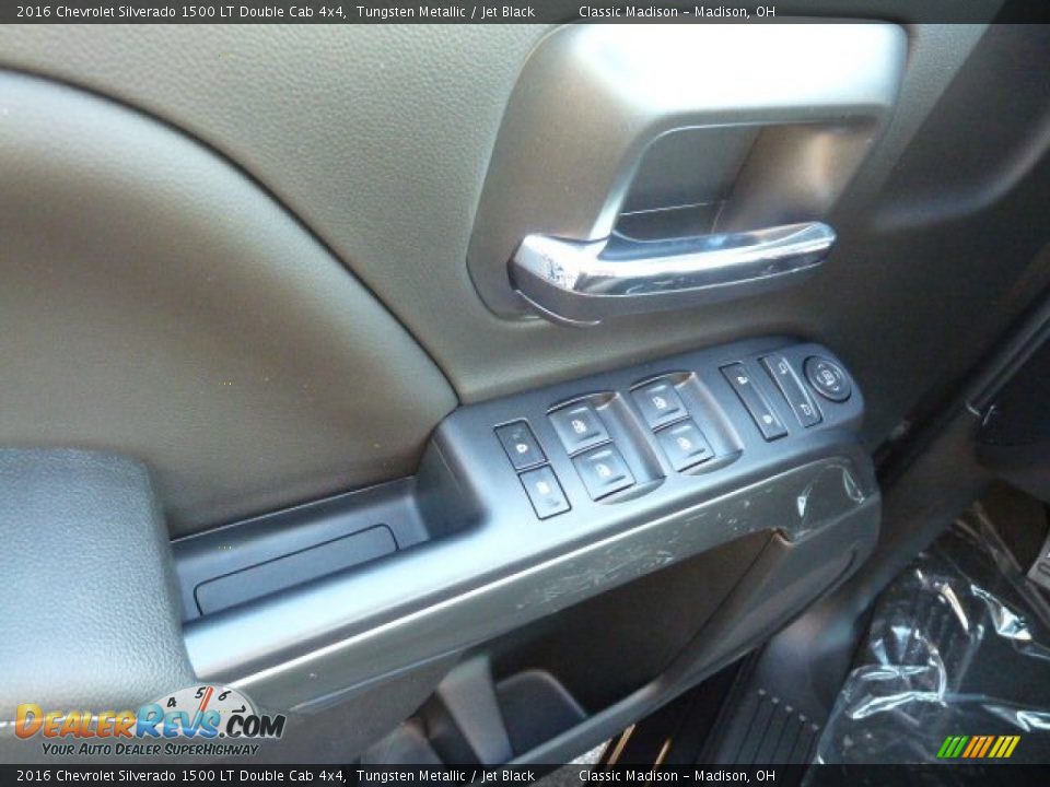 2016 Chevrolet Silverado 1500 LT Double Cab 4x4 Tungsten Metallic / Jet Black Photo #2