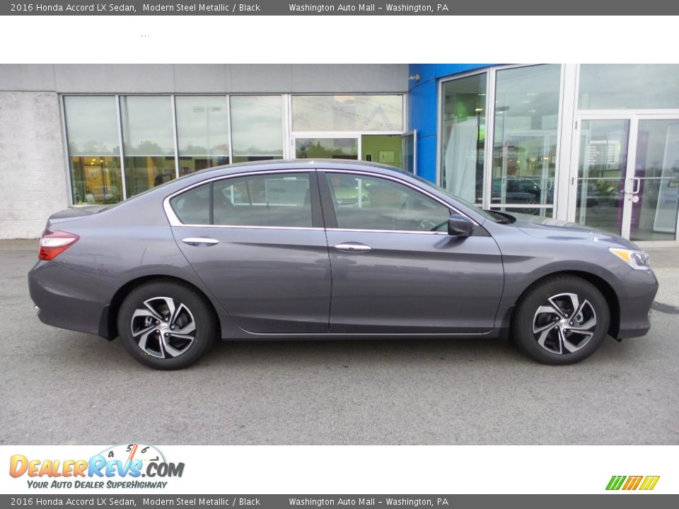 2016 Honda Accord LX Sedan Modern Steel Metallic / Black Photo #2