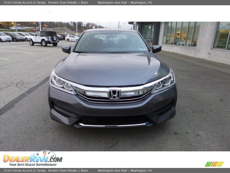 2016 Honda Accord LX Sedan Modern Steel Metallic / Black Photo #3