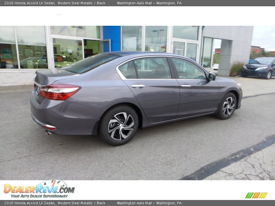 2016 Honda Accord LX Sedan Modern Steel Metallic / Black Photo #4