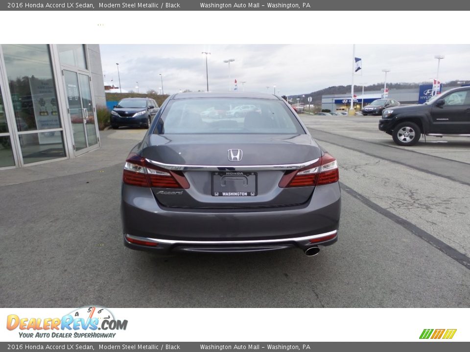 2016 Honda Accord LX Sedan Modern Steel Metallic / Black Photo #5