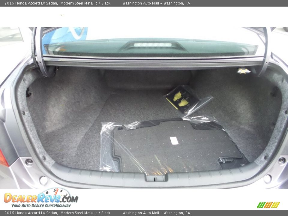 2016 Honda Accord LX Sedan Modern Steel Metallic / Black Photo #12