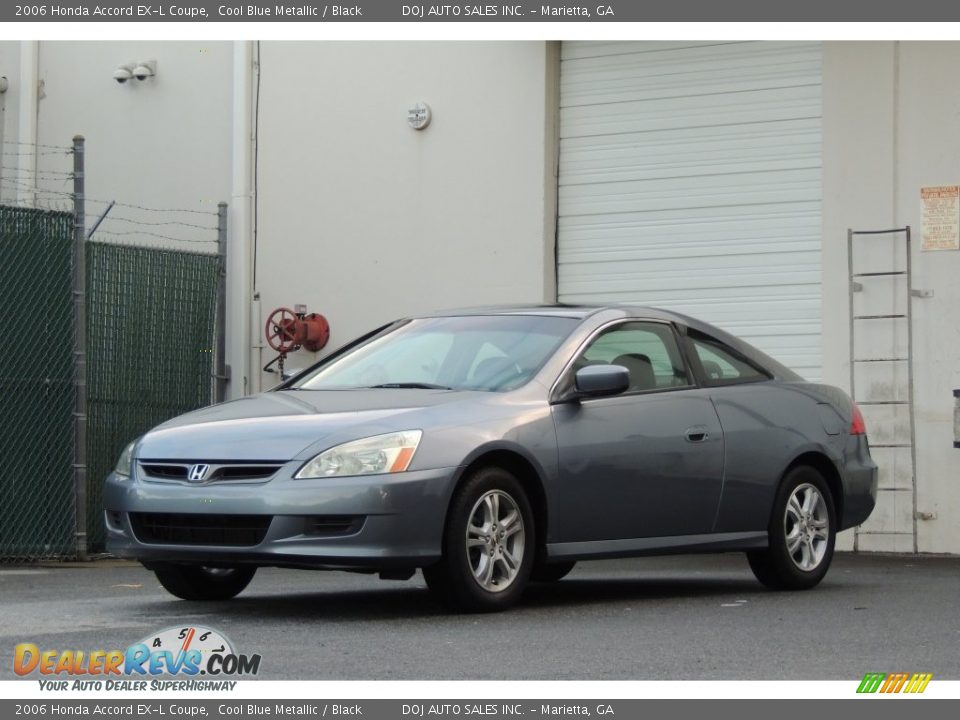 Front 3/4 View of 2006 Honda Accord EX-L Coupe Photo #7